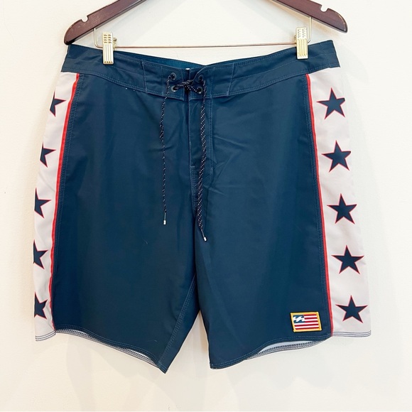 Billabong Other - Billabong Boardshorts Mens 34 Blue Stars Recycler DBAH Pro Stretch Surf Swim